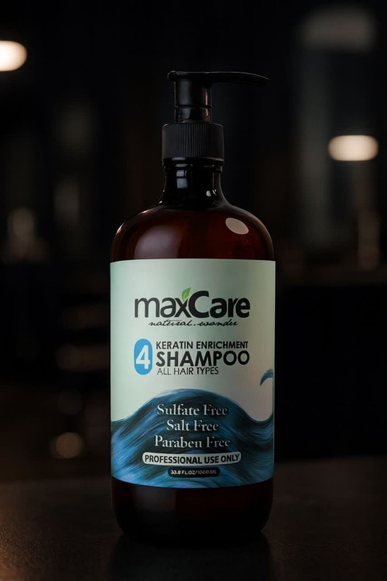 شامپو فری سولفات ۱۰۰۰ میل ایتالیایی مکس کر maxCare