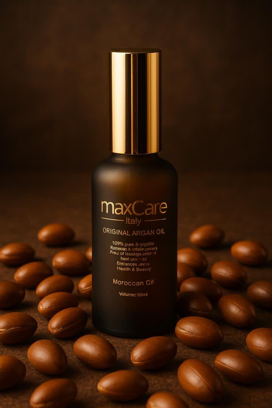 روغن آرگان حرفه ای 50 میل ایتالیایی مکس کر maxCare