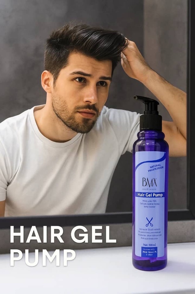 ژل چسب مو پمپی تایلندی BMX اصل 350 میل