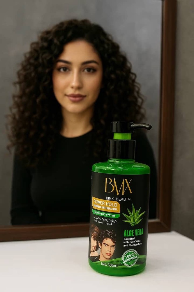 ژل چسب مو پمپی تایلندی BMX اصل آلوورا 260 میل