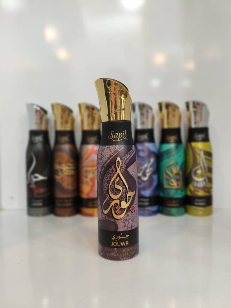 اسپری بدن عربی ساپل امارات مدل جوری حجم 200 میل