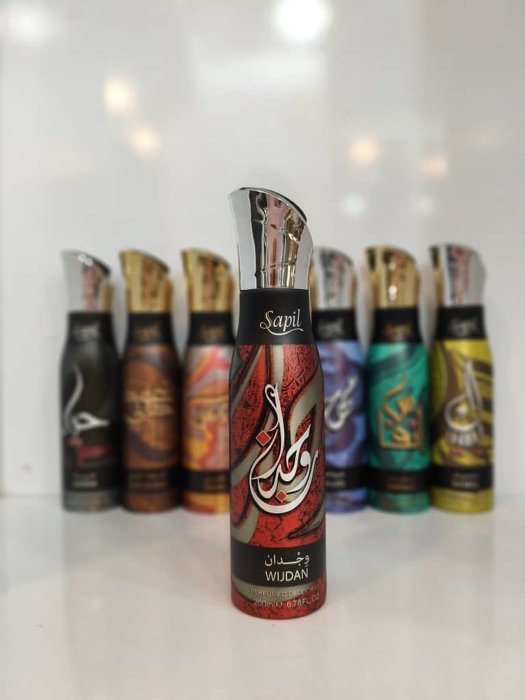 اسپری بدن عربی ساپل امارات مدل وجدان حجم 200 میل